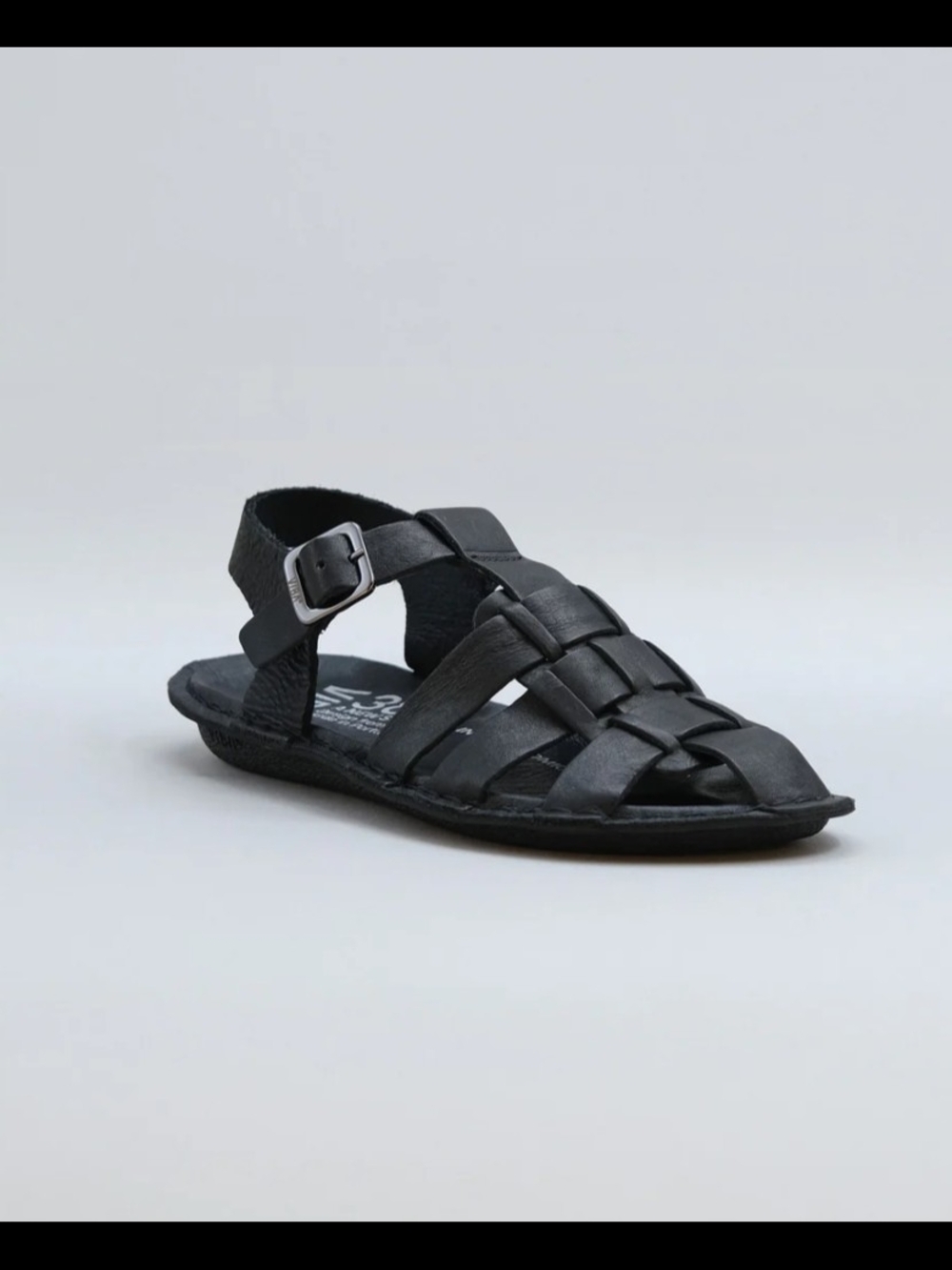 VIBAE Leather Sandals With Buckle